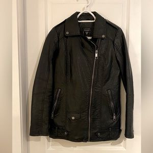 Guess faux leather moto jacket